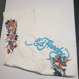 NWT Ed Hardy Women's Sweatpants XL